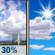 Today: Scattered Showers And Thunderstorms then Mostly Sunny