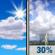 Sunday: Mostly Sunny then Chance Showers And Thunderstorms
