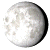 Waning Gibbous, 17 days, 6 hours, 13 minutes in cycle
