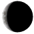 Waning Crescent, 25 days, 14 hours, 47 minutes in cycle