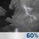 Wednesday Night: Chance Showers And Thunderstorms then Showers And Thunderstorms Likely
