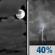 Saturday Night: Mostly Cloudy then Chance Showers And Thunderstorms