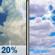 Tuesday: Slight Chance Showers And Thunderstorms then Partly Sunny