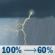 Wednesday: Showers and thunderstorms before 2pm, then a slight chance of rain. Mostly cloudy. High near 63, with temperatures falling to around 47 in the afternoon. Northwest wind 10 to 20 mph, with gusts as high as 30 mph. Chance of precipitation is 100%. Wednesday: Showers And Thunderstorms